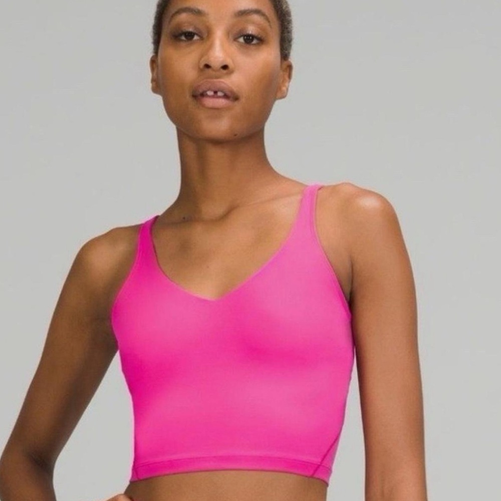 Lululemon pink align top size 6